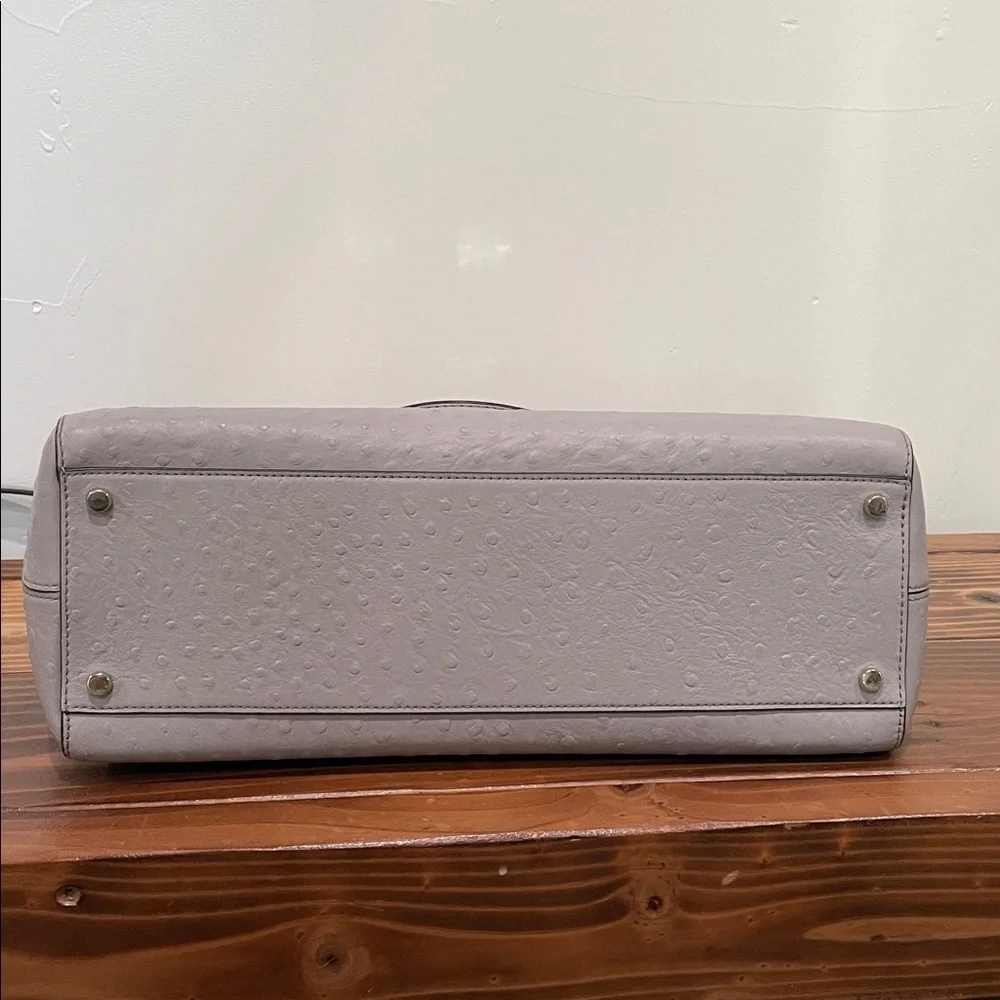 Kate Spade New York Loden Bristol Drive Ostrich Embossed Leather Bag
